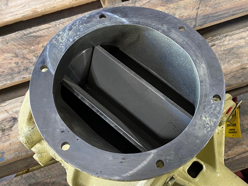 Salina 8" CF8M Stainless Steel Air Lock Rotary Valve HDRGG98-8NH2RTT3